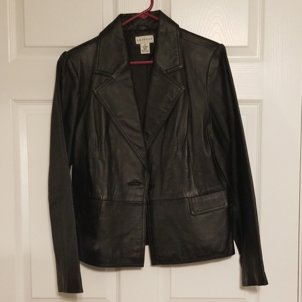 Leather jacket - Picture 1 of 3